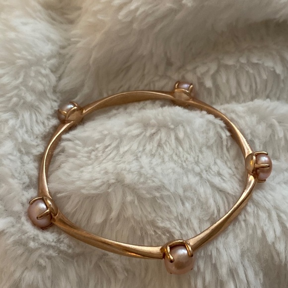 Bronzo Italia Pearl Bangle - Picture 5 of 7